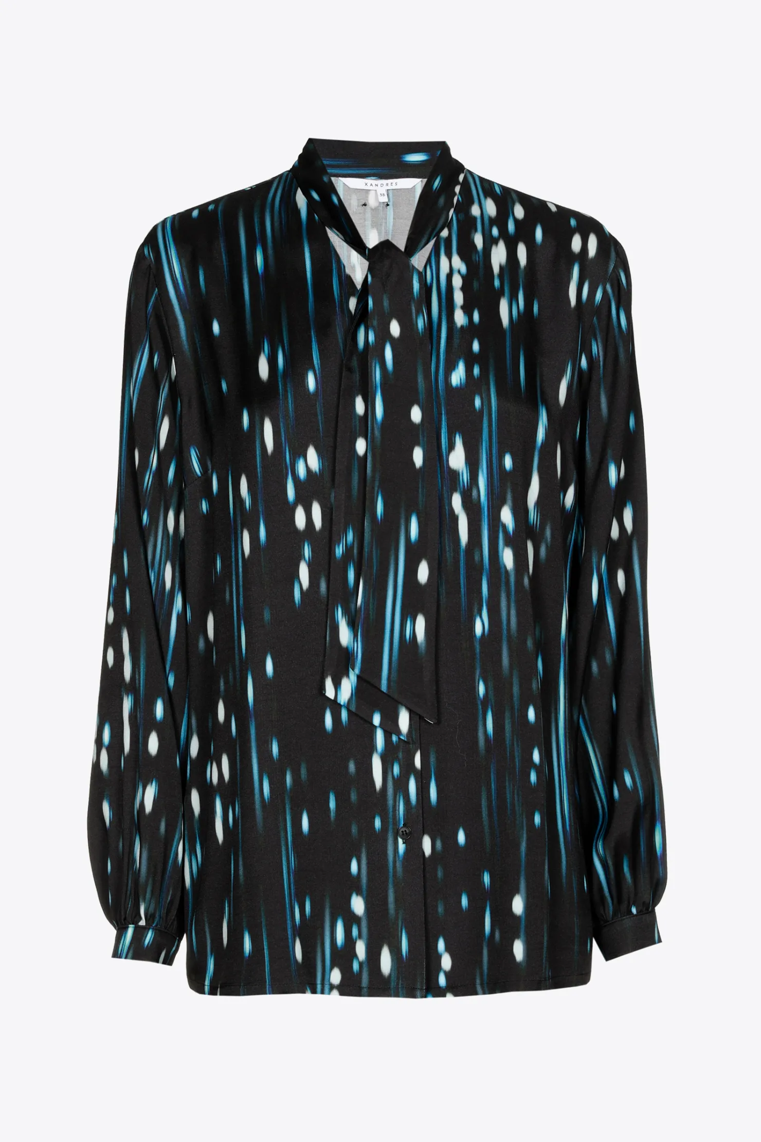 DAMES Xandres Blouse met winterse print