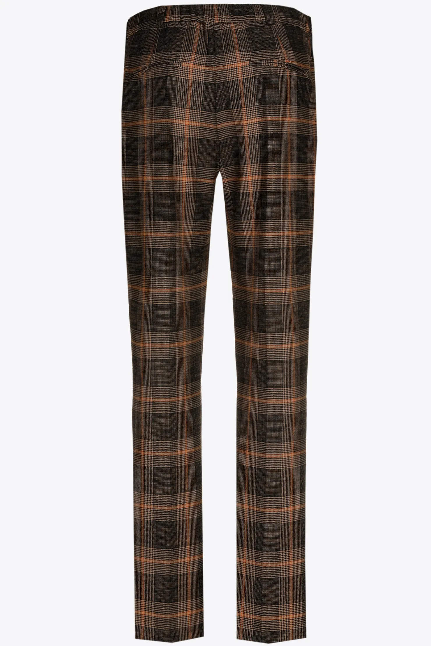 DAMES Xandres Broek met grote ruitenprint