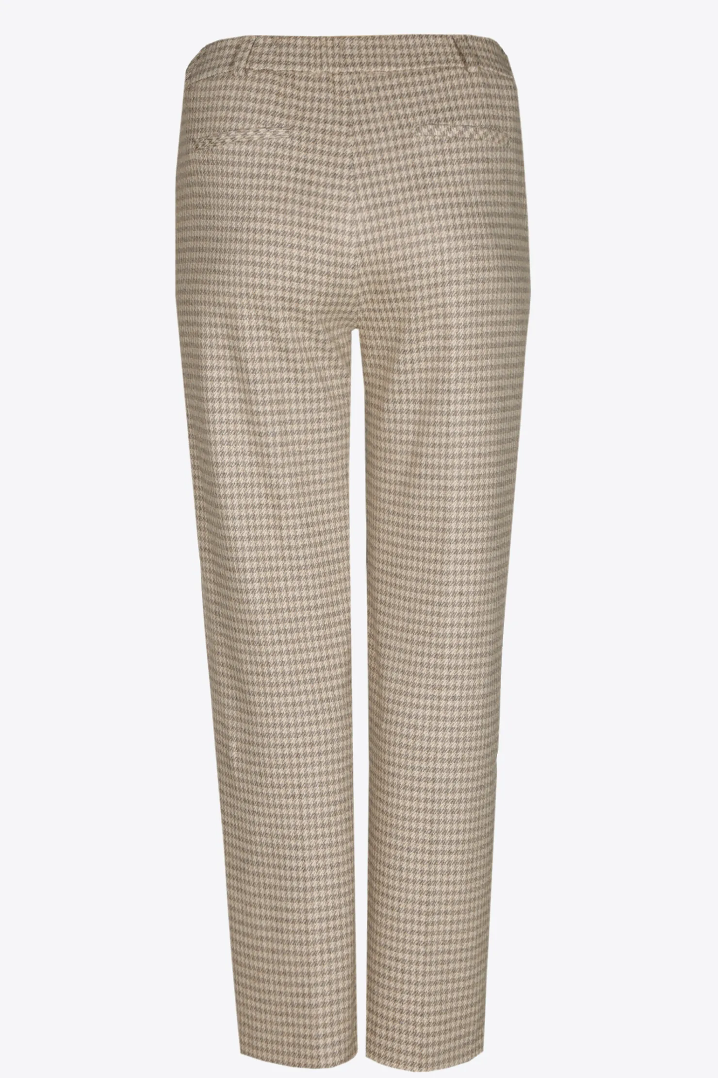 DAMES Xandres Broek met pied-de-poule print