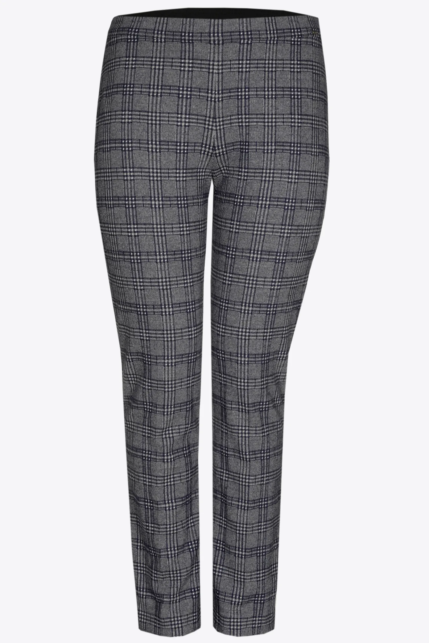 DAMES Xandres Broek met ruitenprint