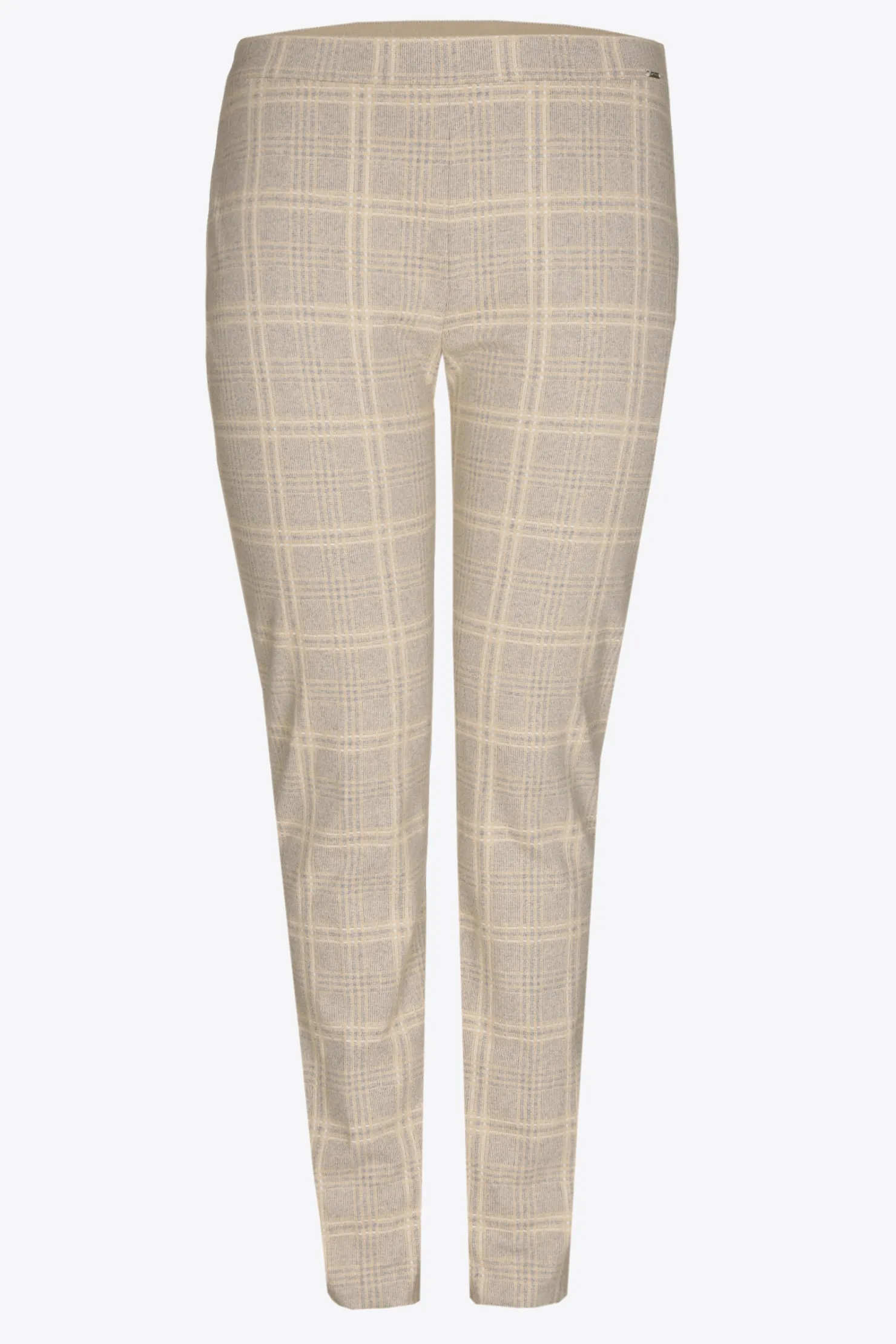 DAMES Xandres Broek met ruitenprint