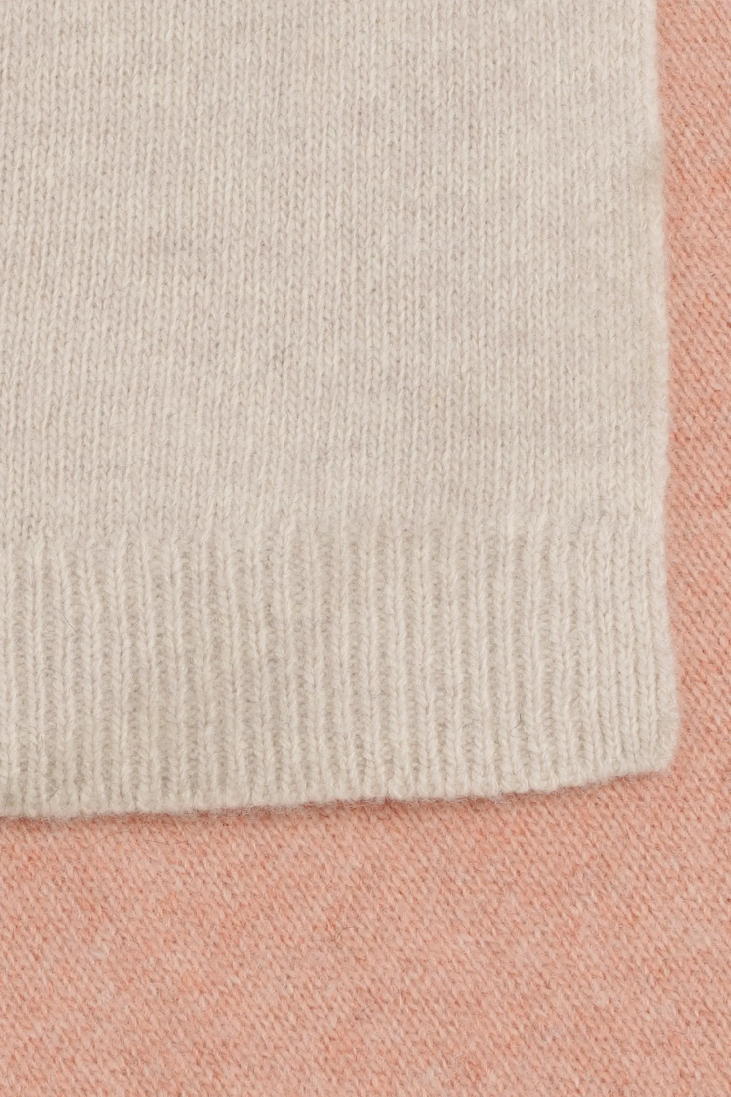 DAMES Xandres Colorblock sjaal met fijne wol