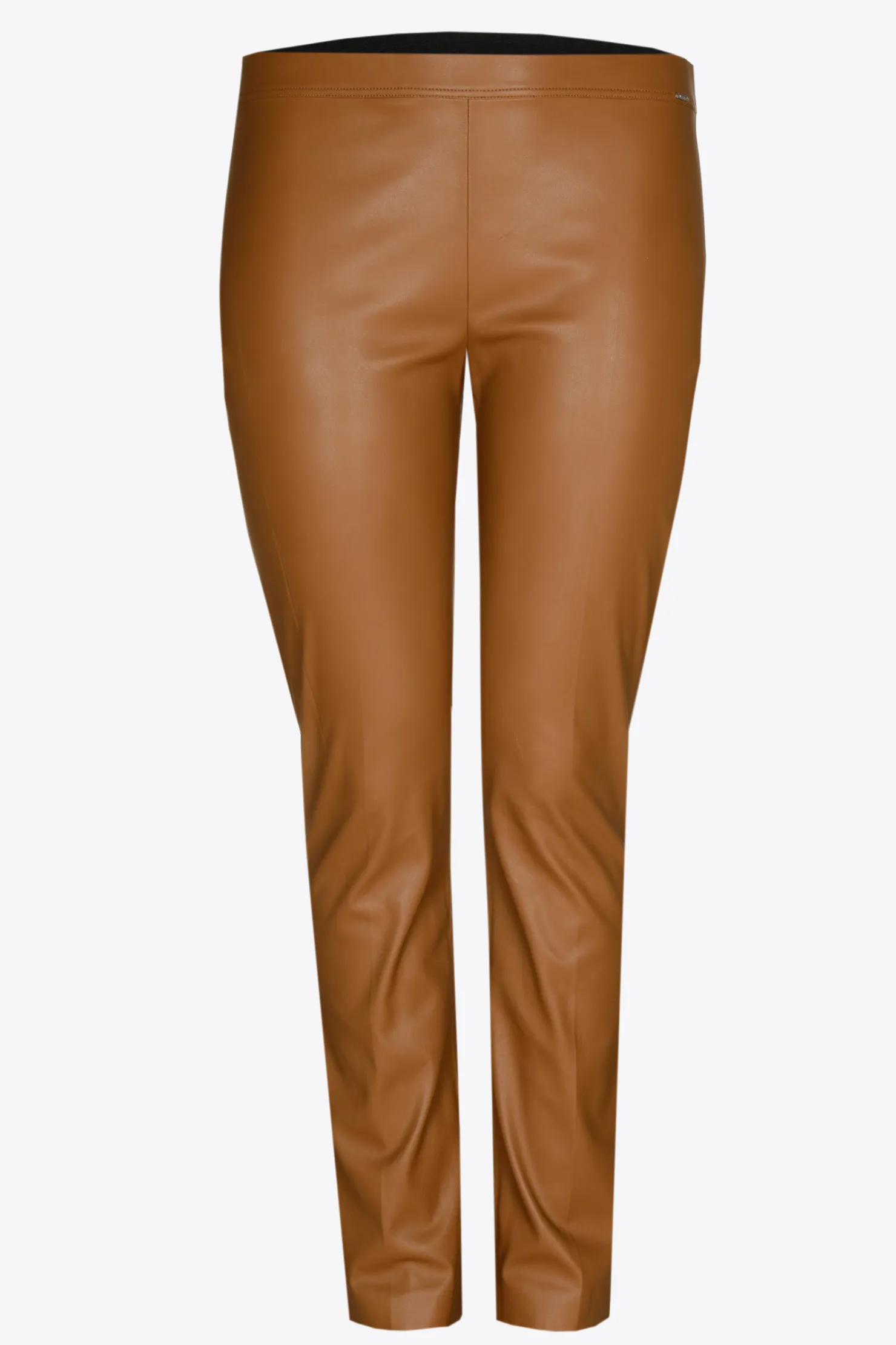 DAMES Xandres Faux leather broek met elastiek