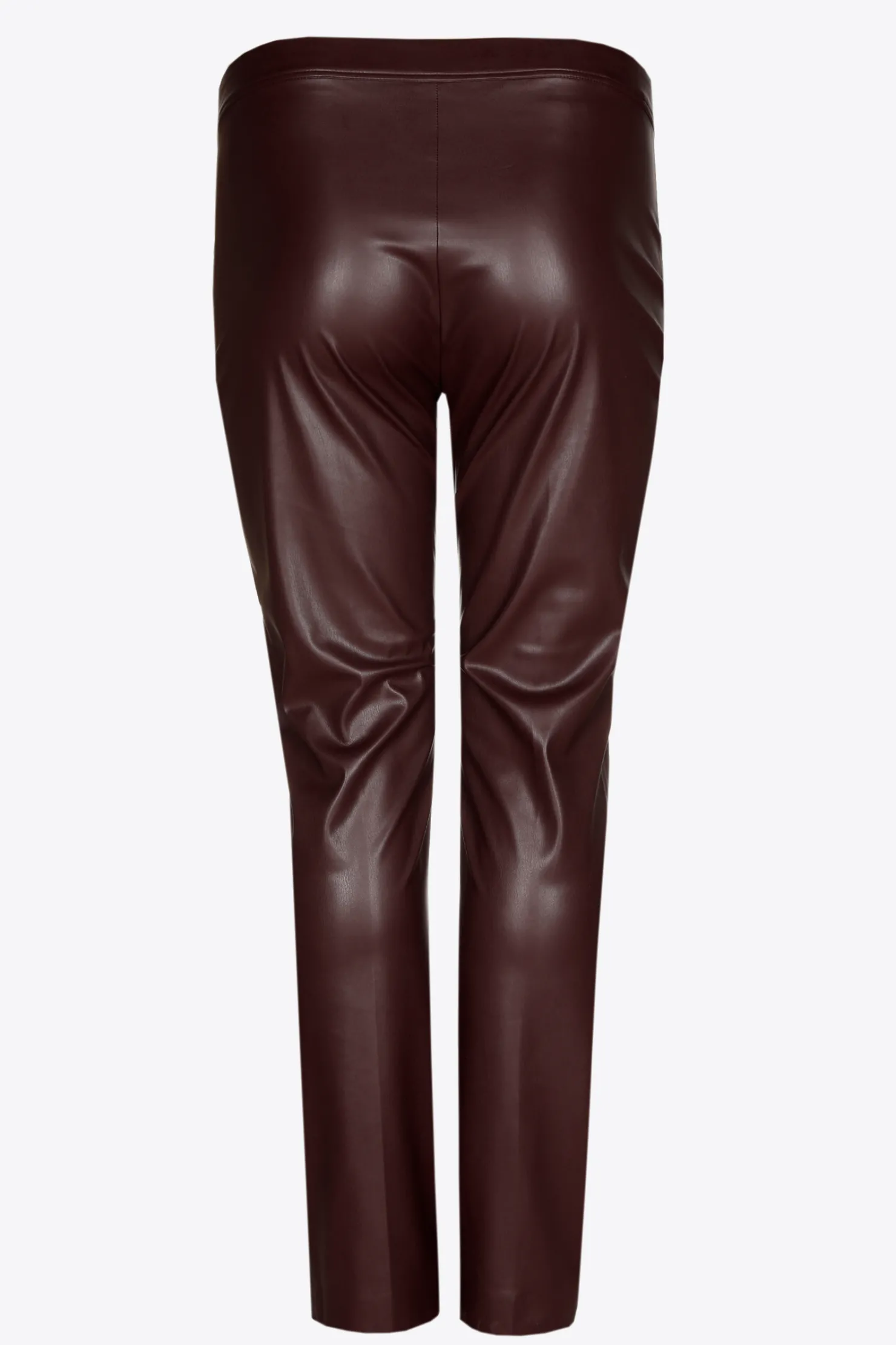 DAMES Xandres Faux leather broek met elastiek