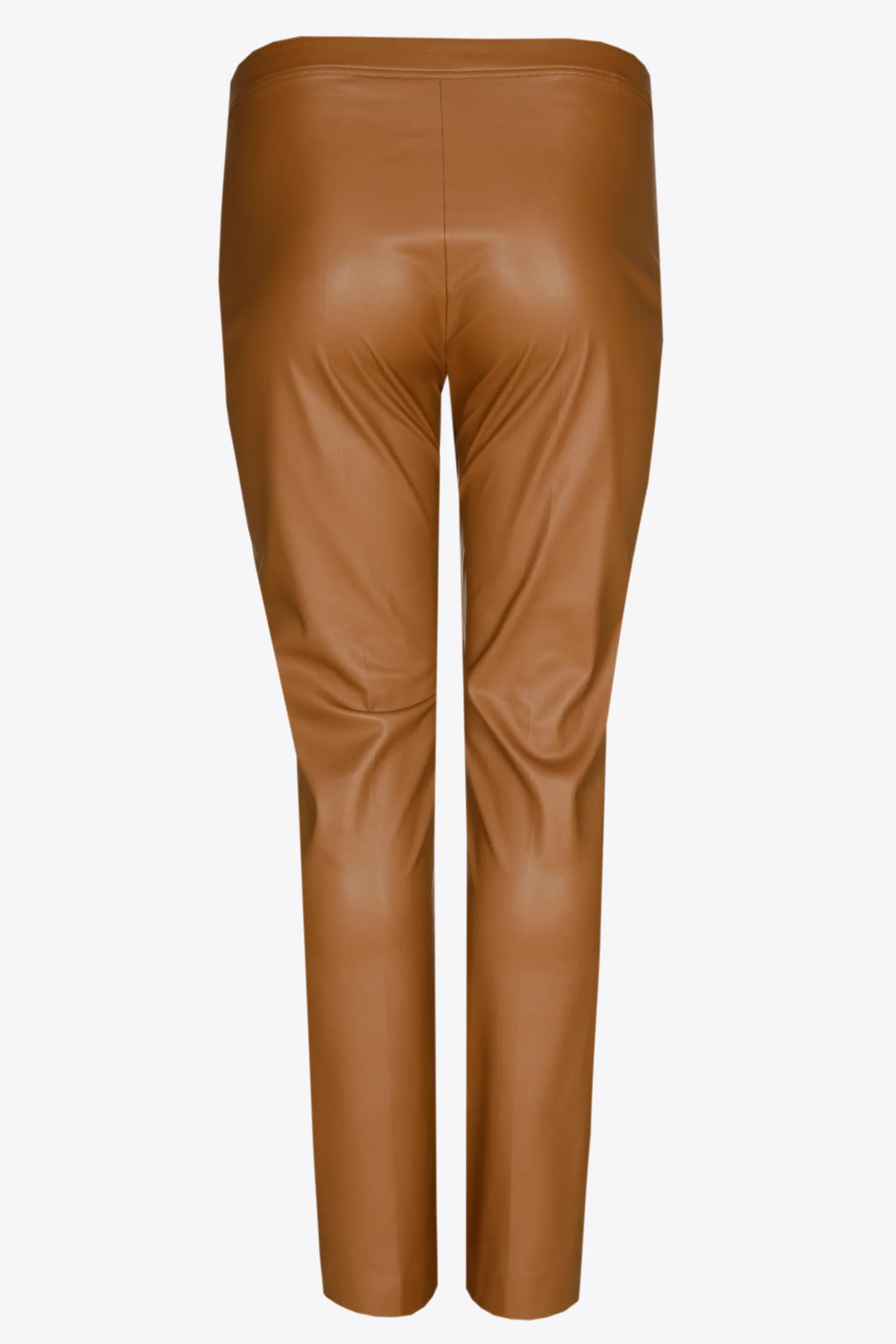 DAMES Xandres Faux leather broek met elastiek