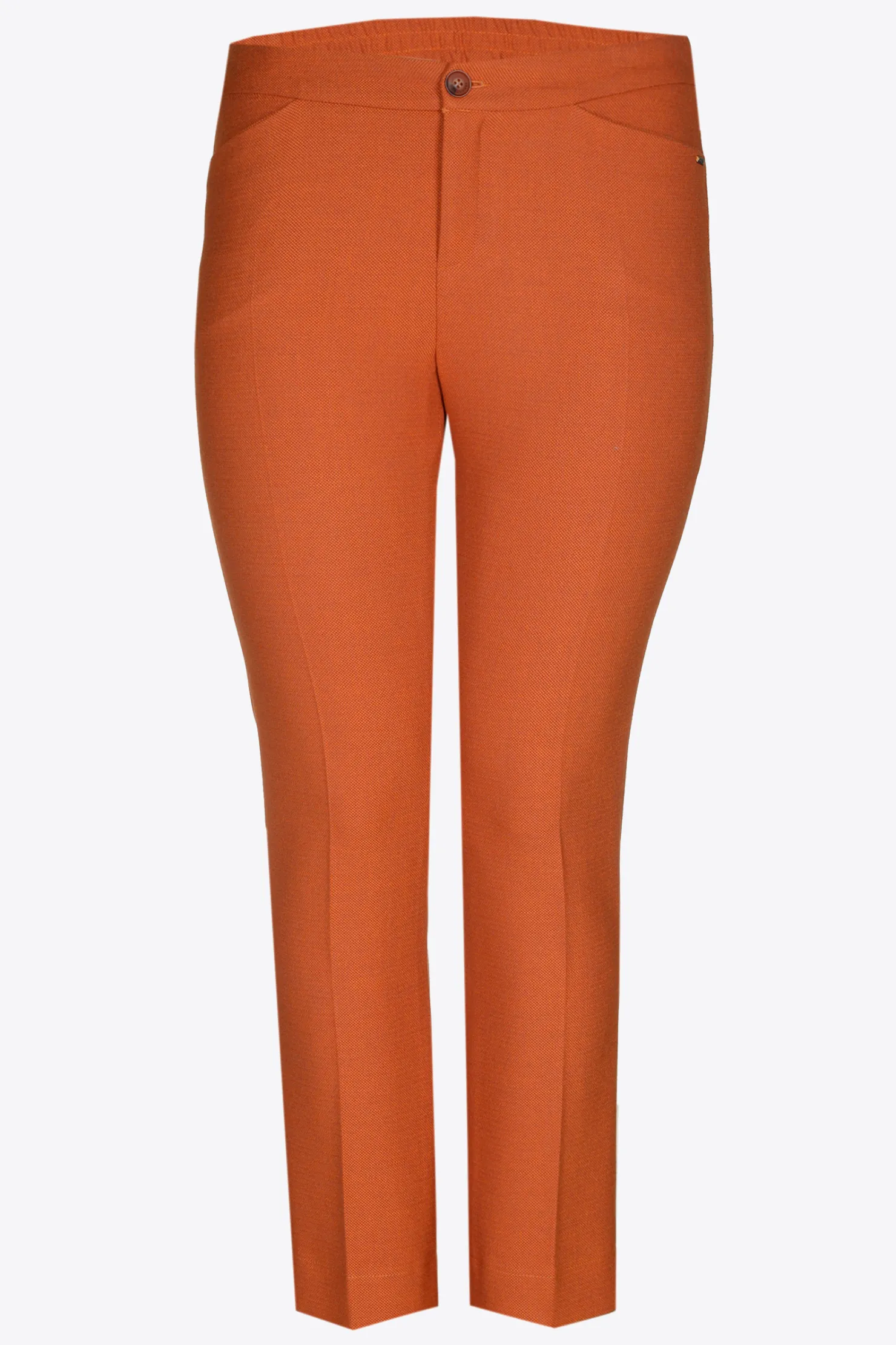 DAMES Xandres Geklede broek met smalle pijpen