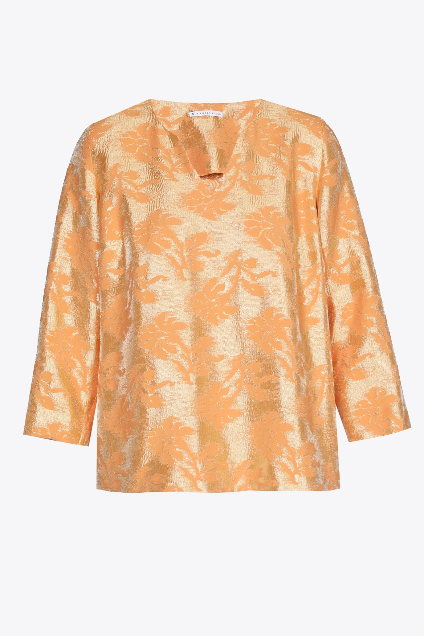 DAMES Xandres Jacquard blouse met bloemenprint