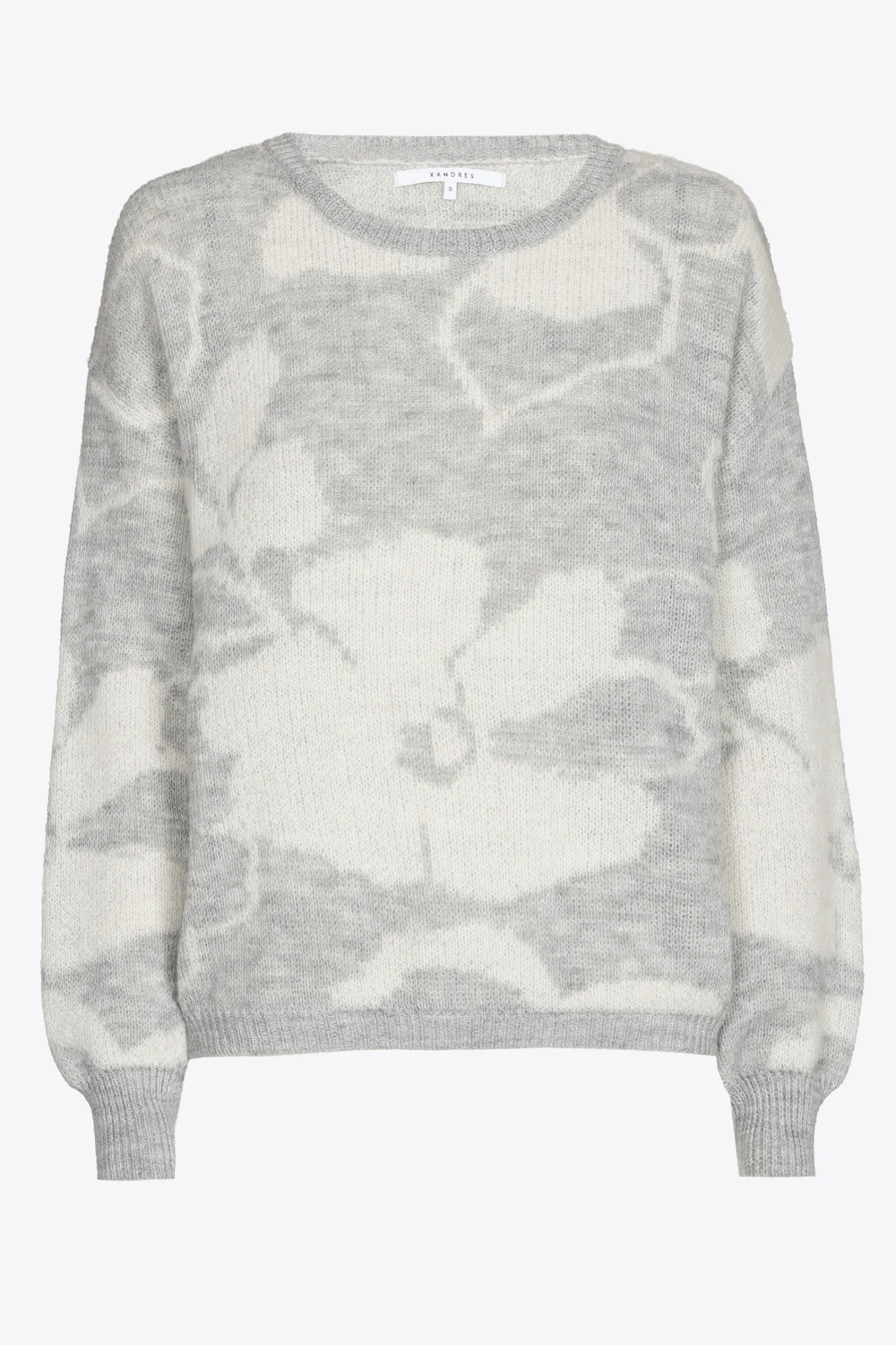 DAMES Xandres Jacquard knit met bloemenprint