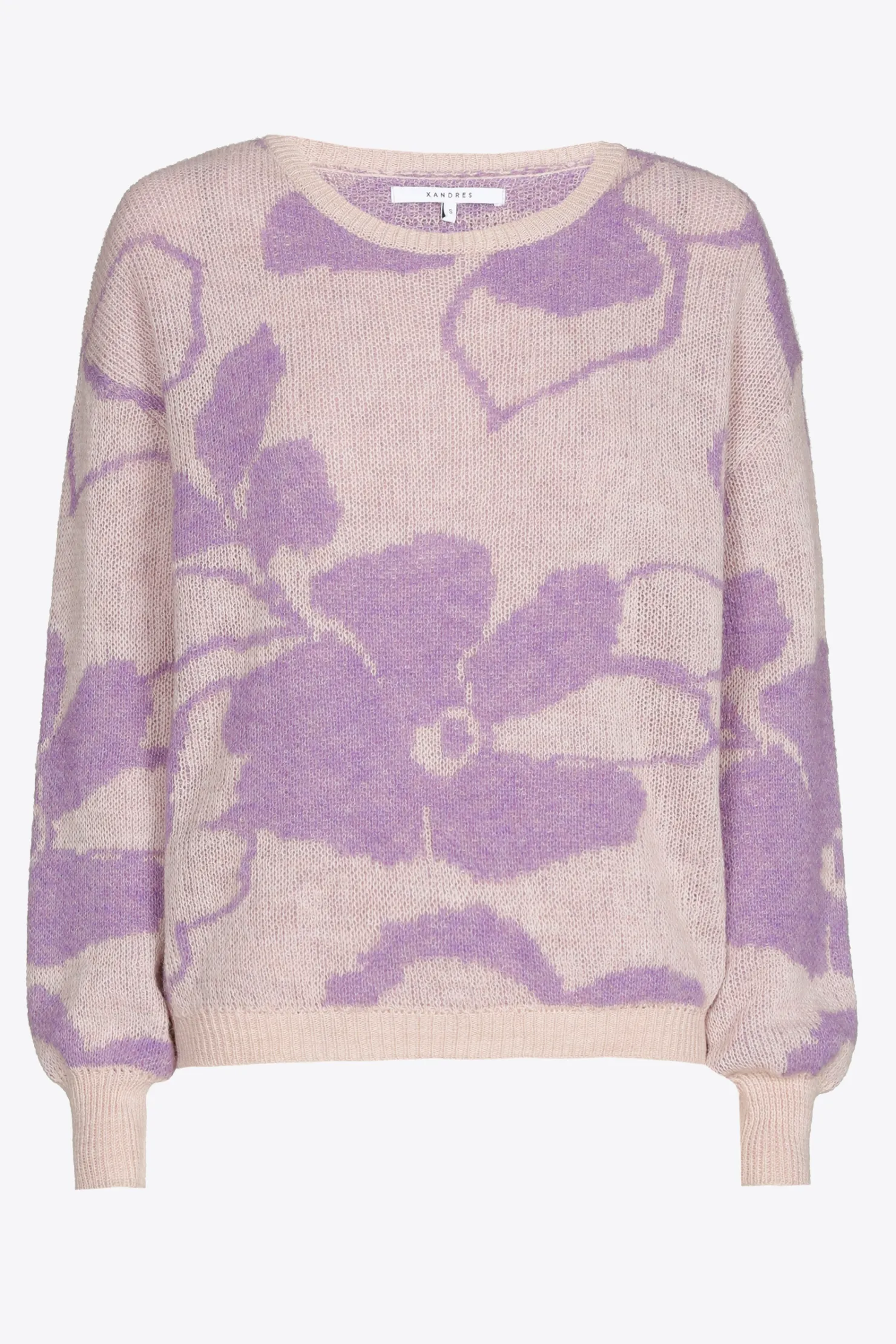 DAMES Xandres Jacquard knit met bloemenprint