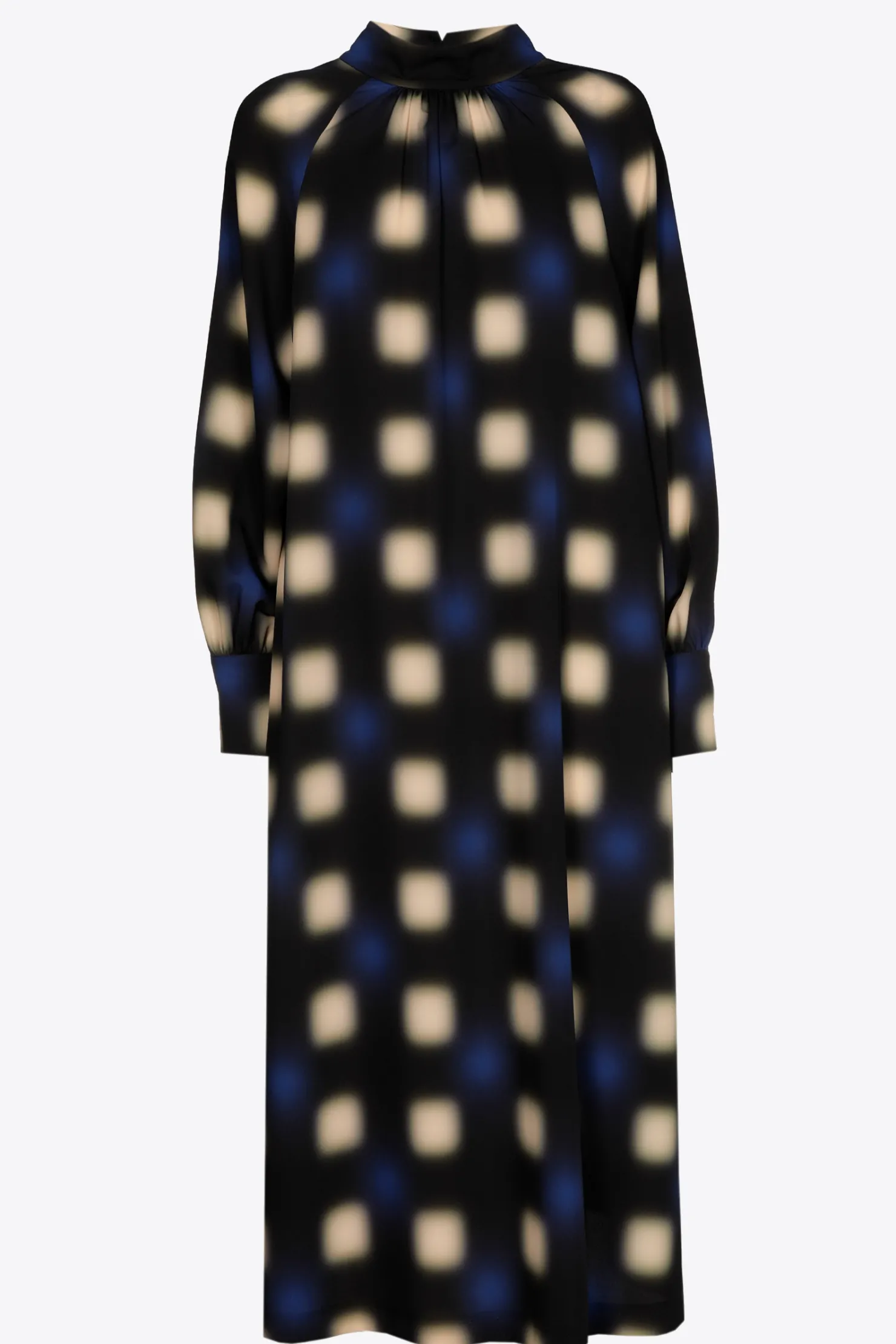 DAMES Xandres Jurk met blurred print