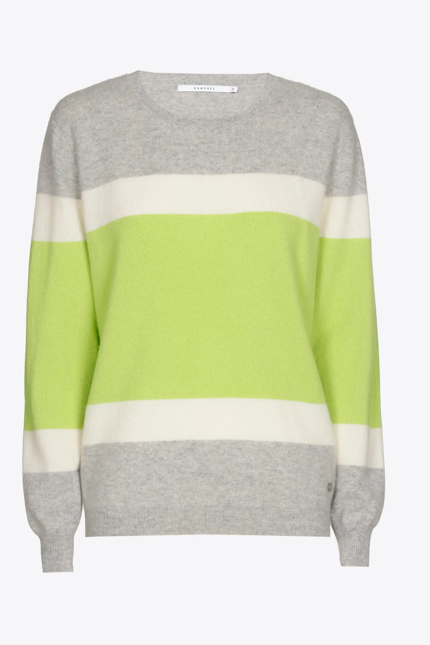 DAMES Xandres Kasjmieren colorblock pull