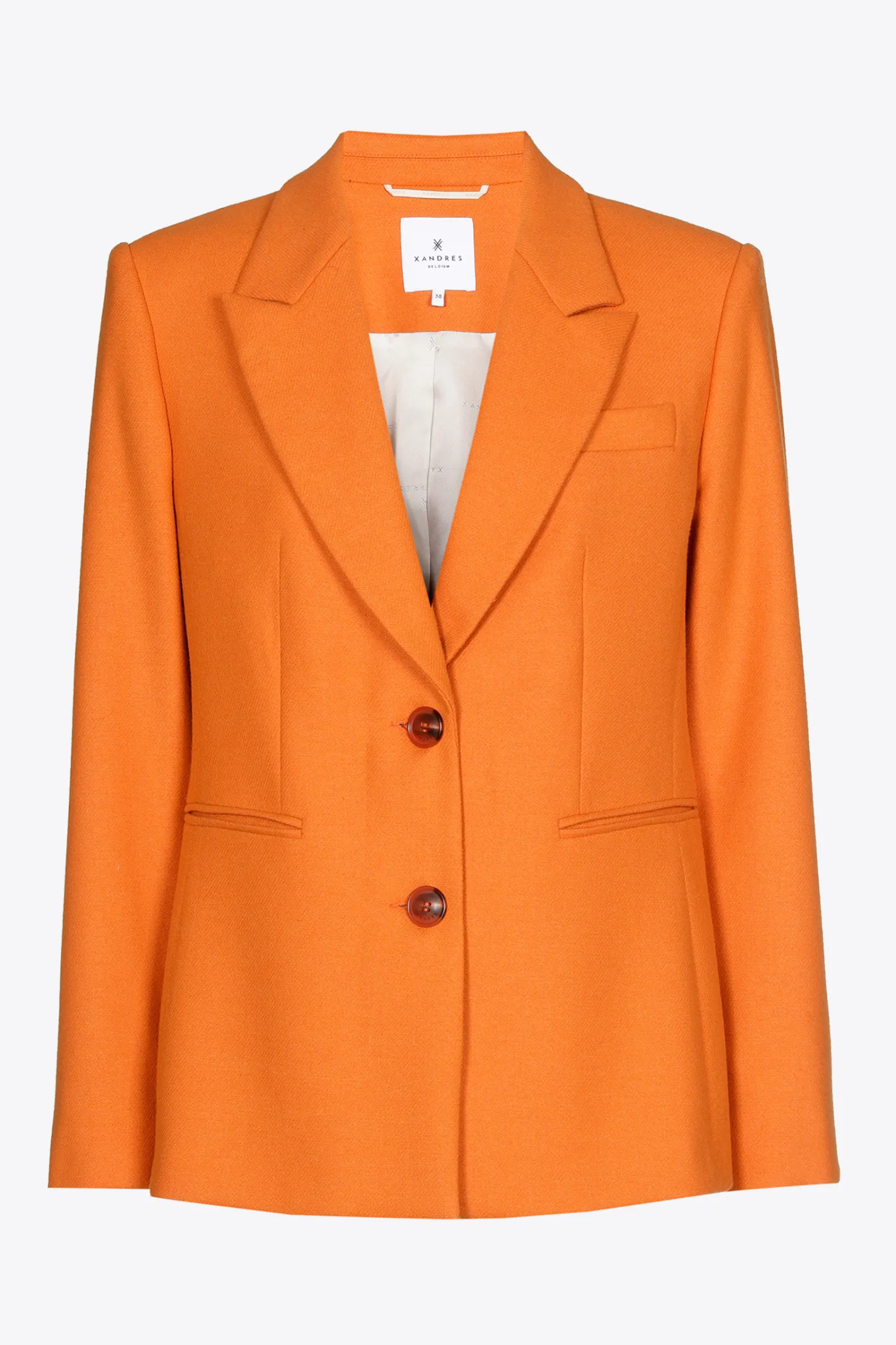 DAMES Xandres Klassieke blazer met reverskraag