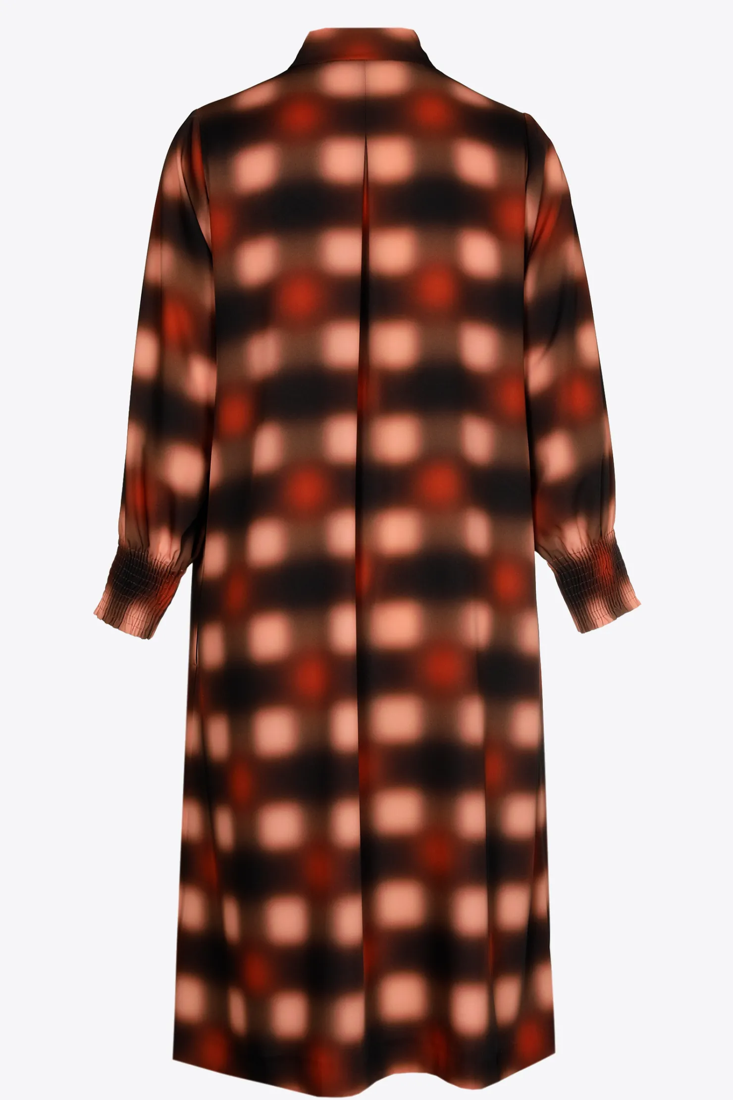 DAMES Xandres Lange jurk met blurred print