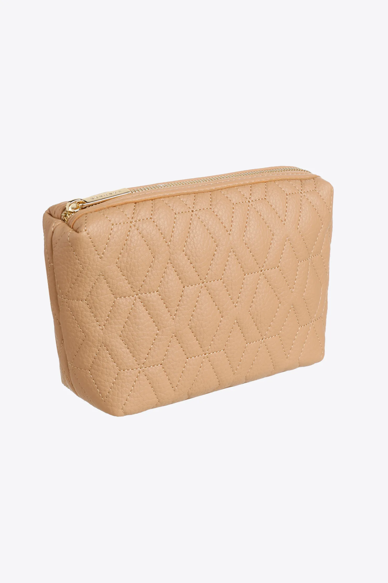 DAMES Xandres Make-up tas met matelassé effect