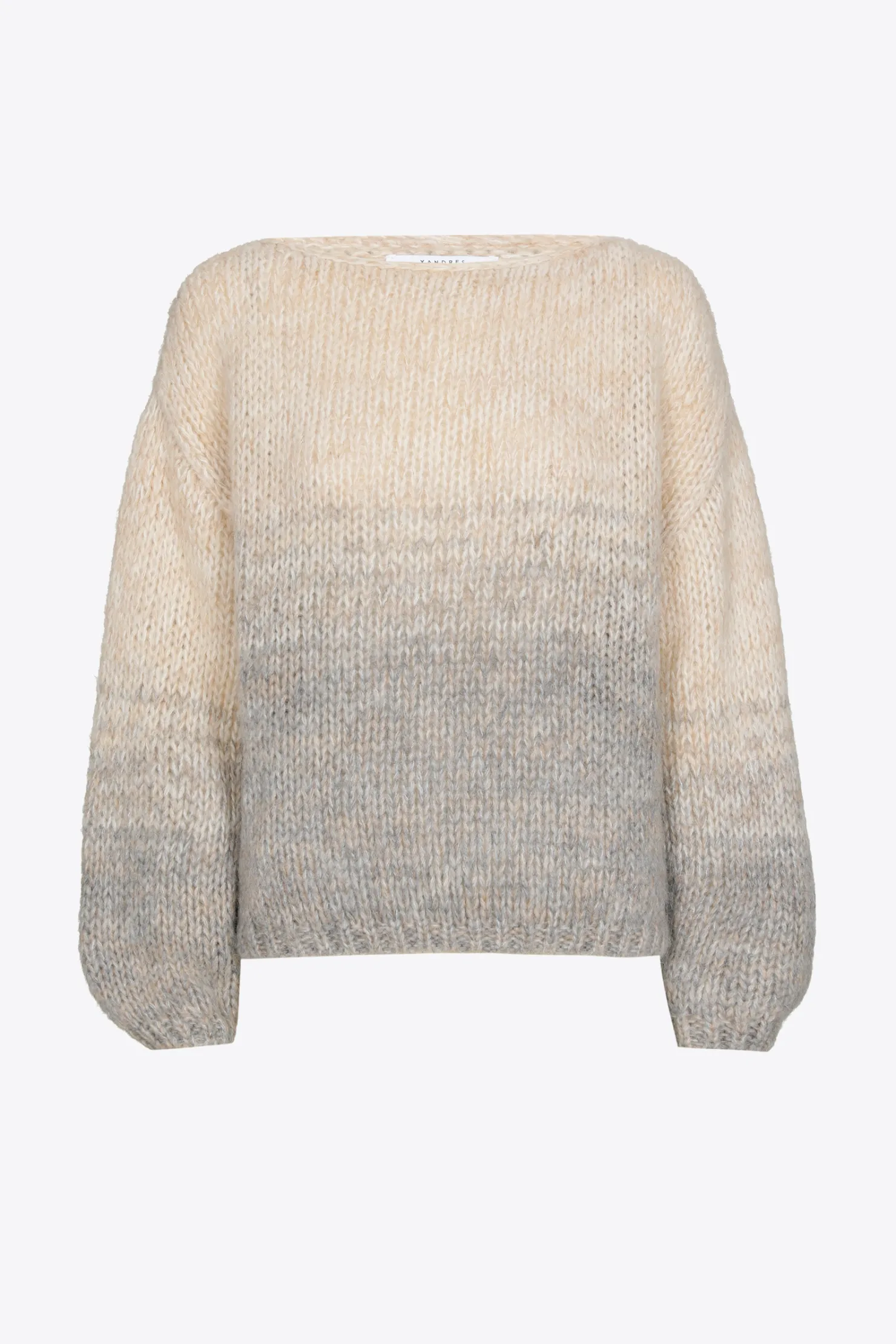 DAMES Xandres Pull van mohair en alpacawol