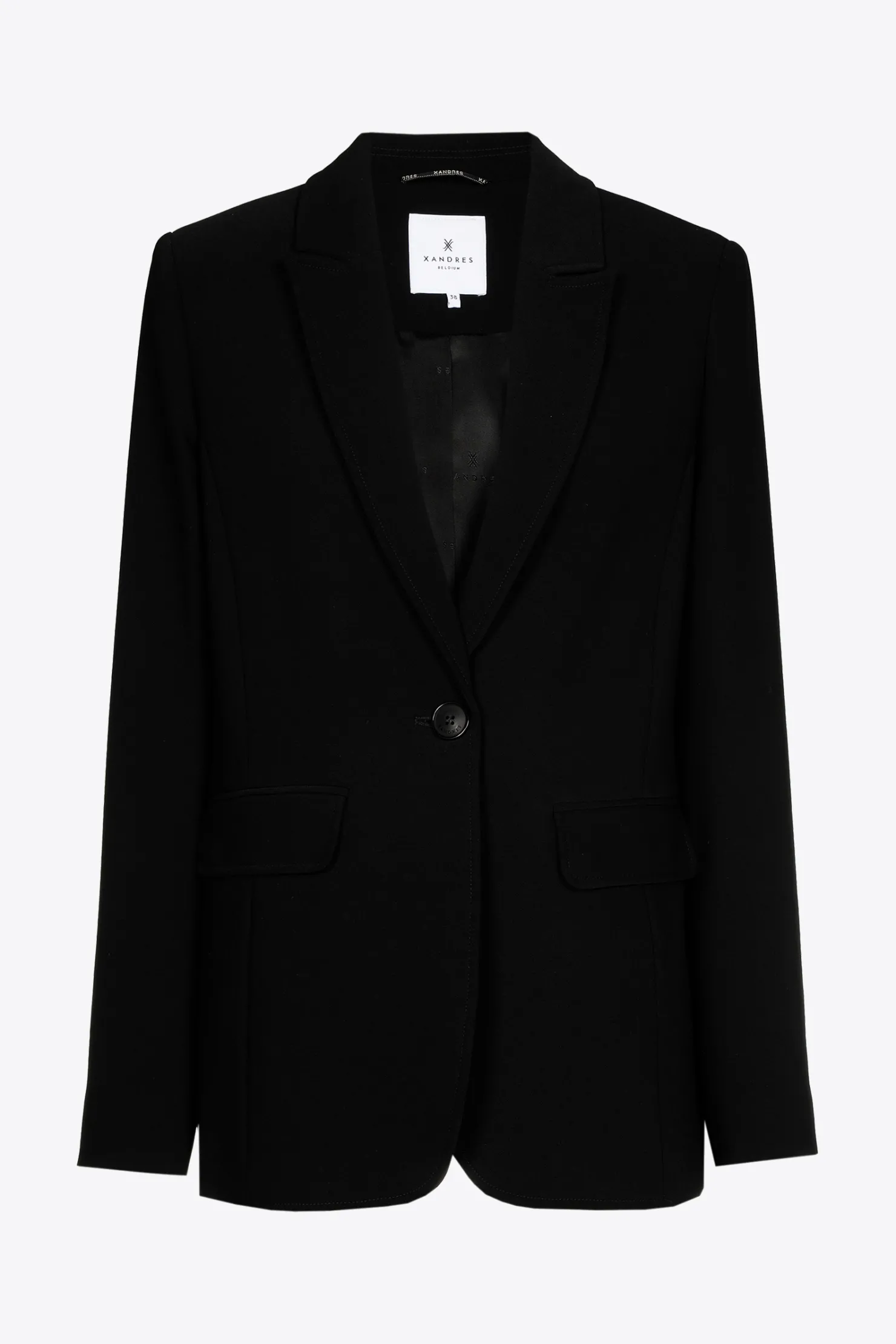 DAMES Xandres Rechte blazer met reverskraag