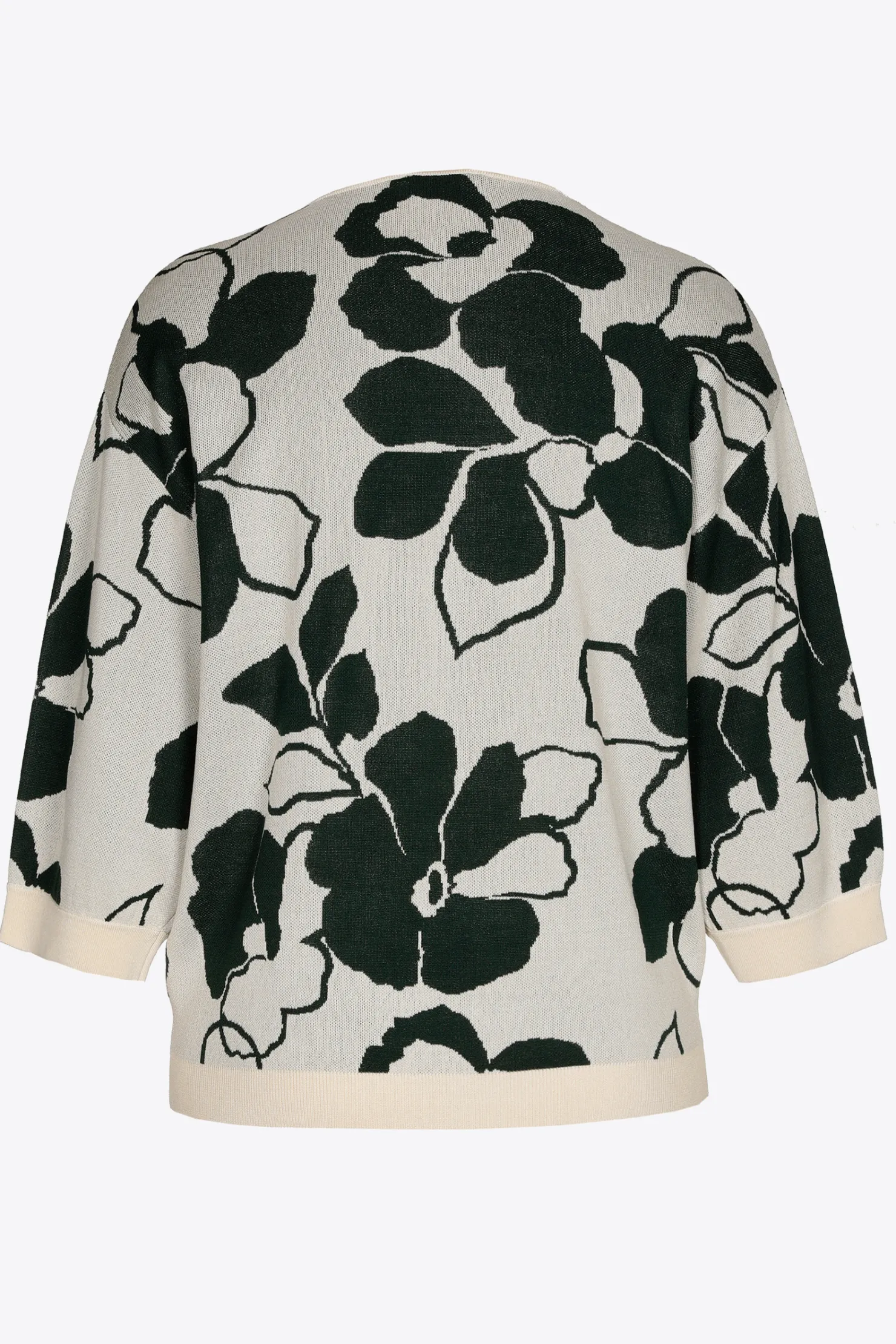 DAMES Xandres Volumineuze pull met bloemenprint